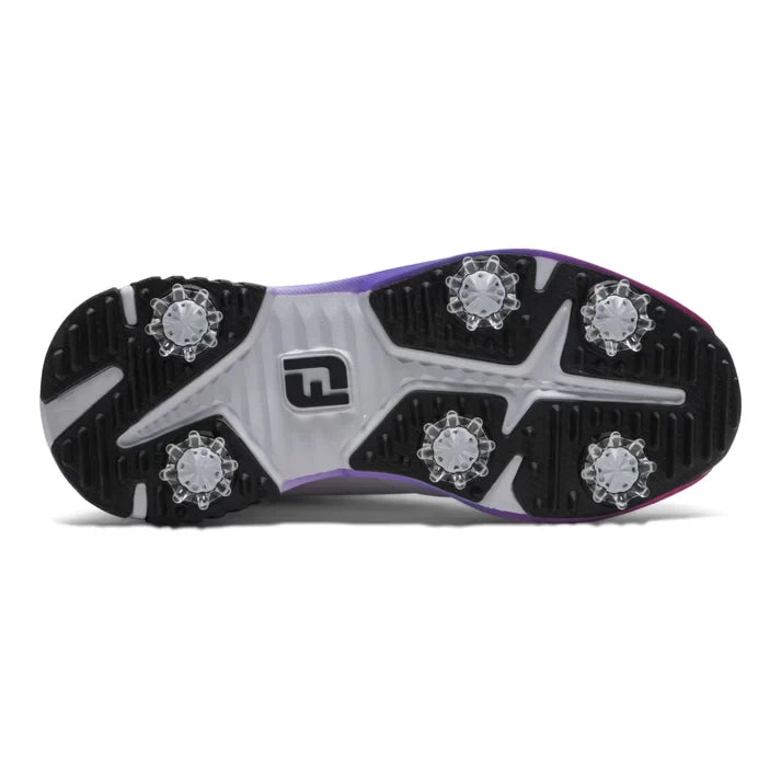 Footjoy Ladies Tour Rival Golf Shoes White/Silver/Pink 97857