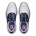 Footjoy Ladies Traditions Golf Shoes White/Navy/Purple 97926