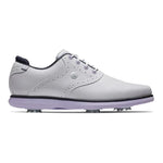 Footjoy Ladies Traditions Golf Shoes White/Navy/Purple 97930