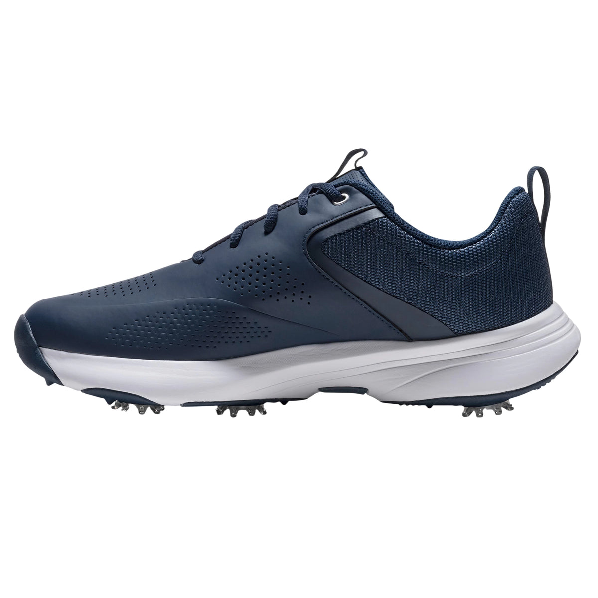 FootJoy Mens Qualifier Golf Shoes Navy/Blue/Silver 57212