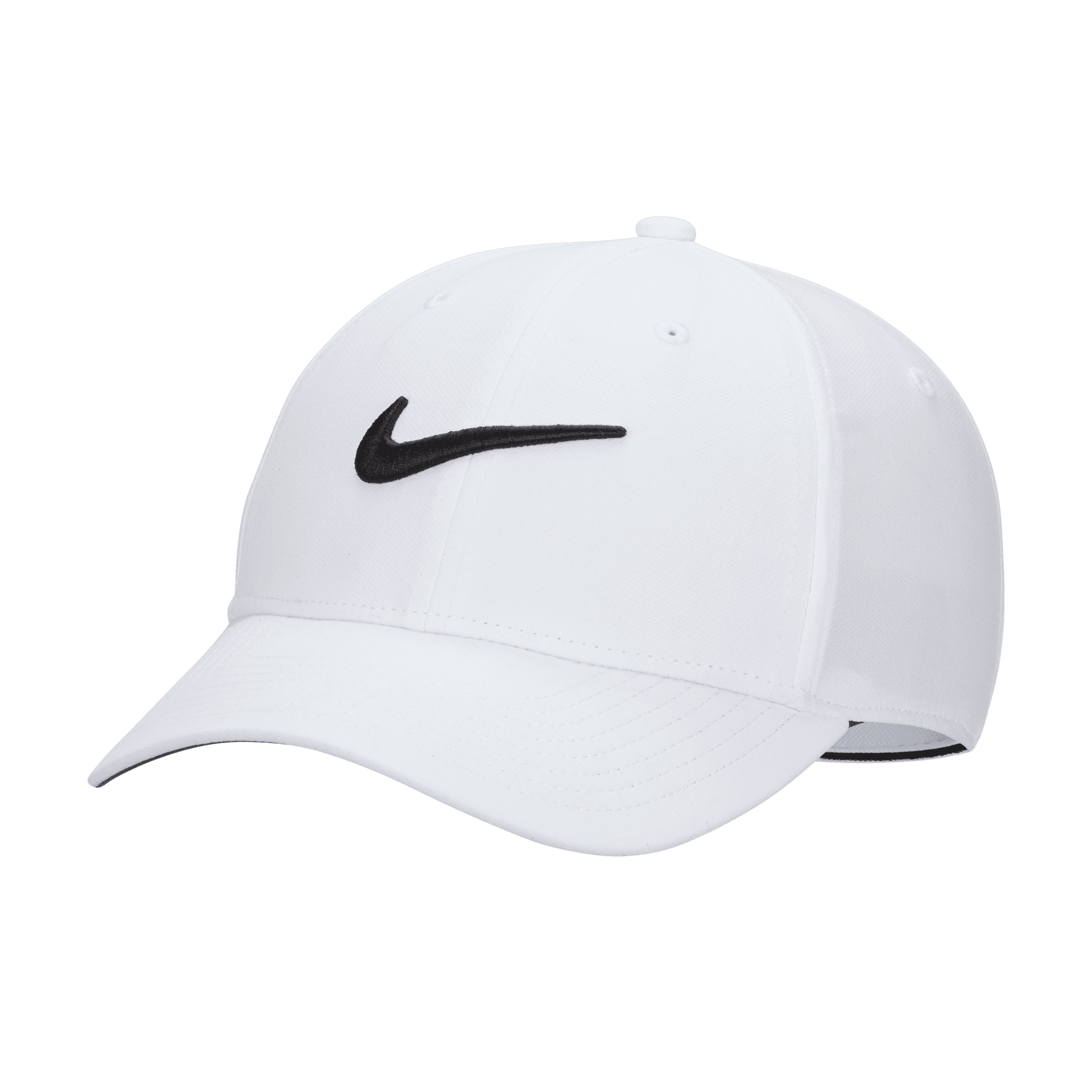 Nike Dri-FIT Club Structured Swoosh Cap - White