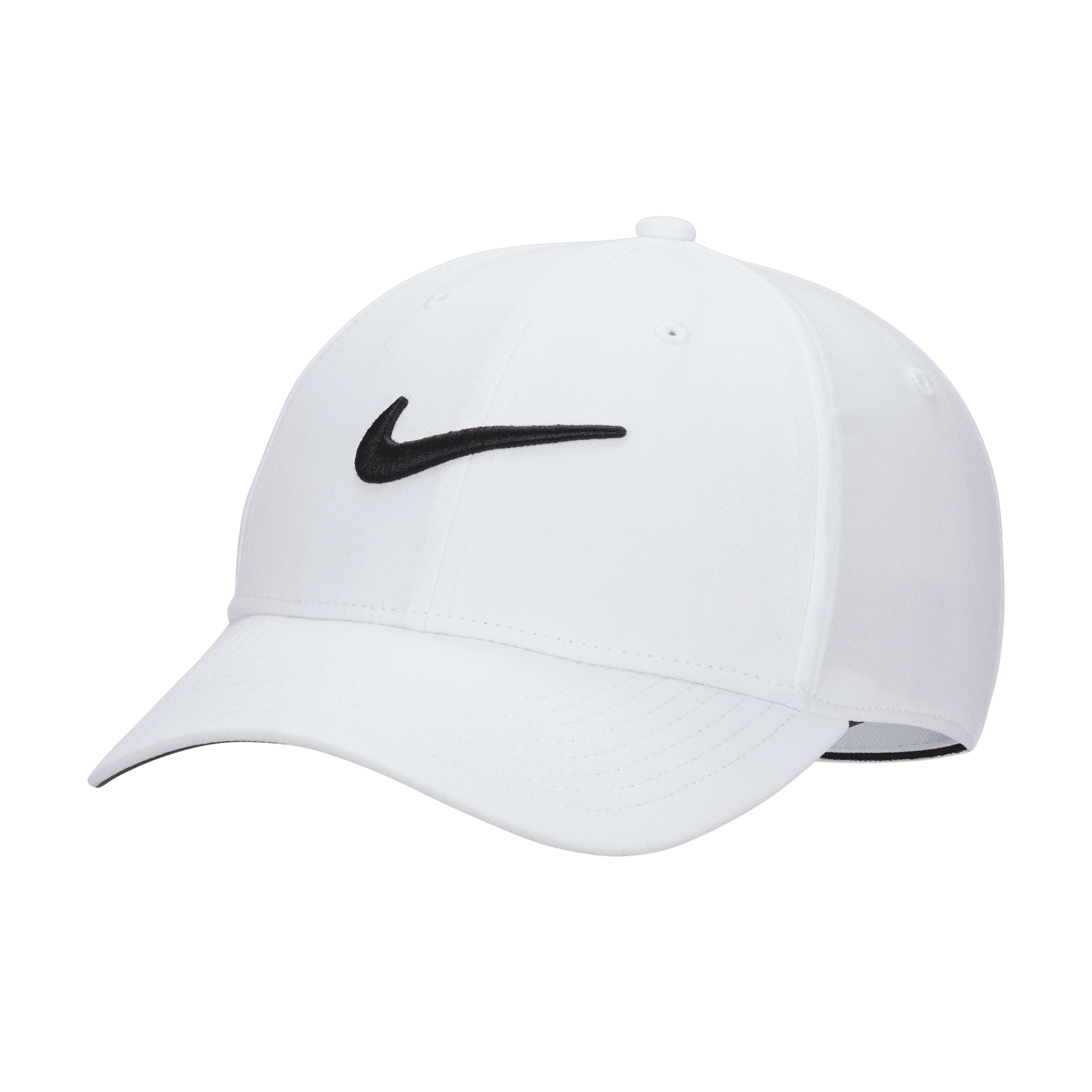 Nike Dri-FIT Club Structured Swoosh Cap - White