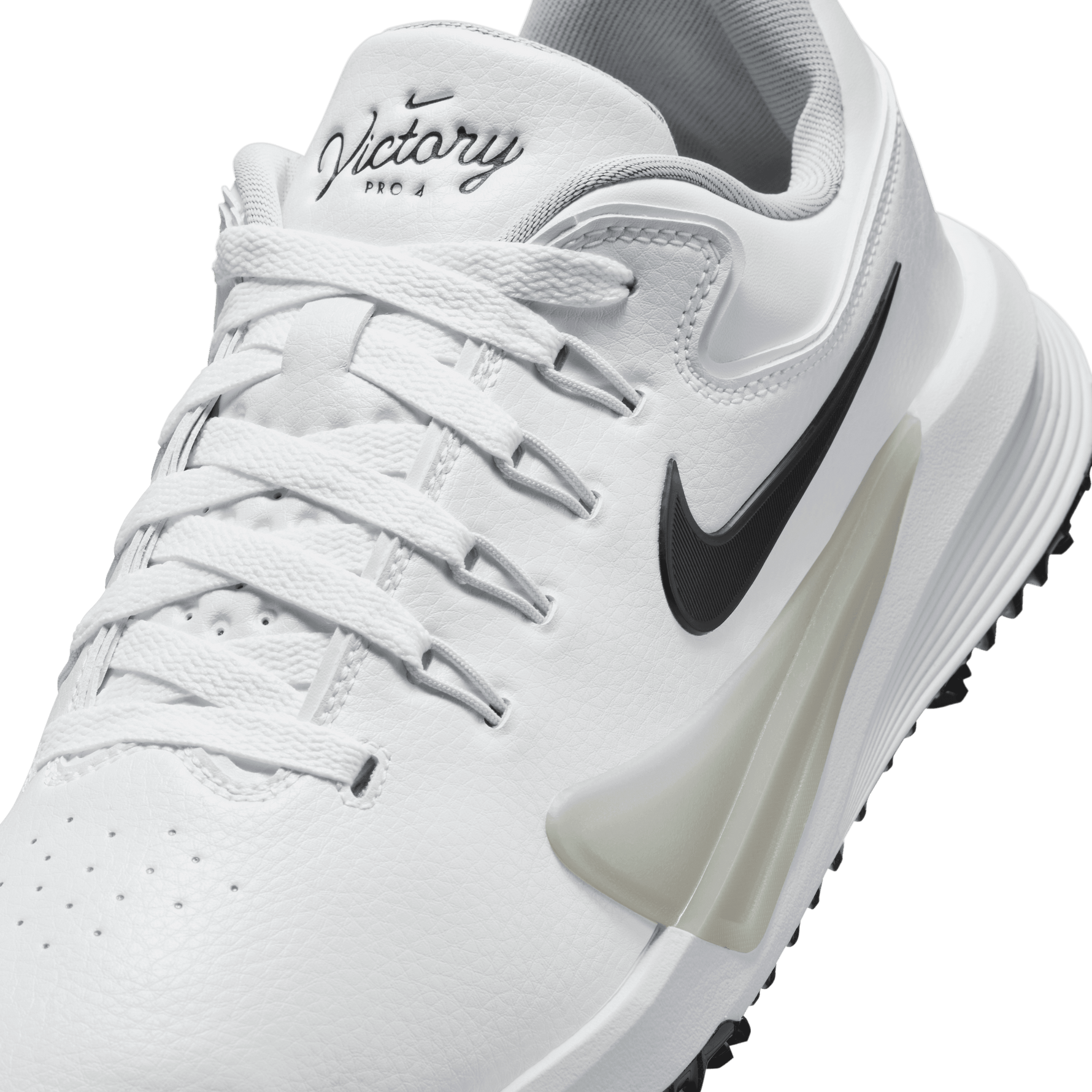 Nike Victory Pro 4 Golf Shoes - White/Black