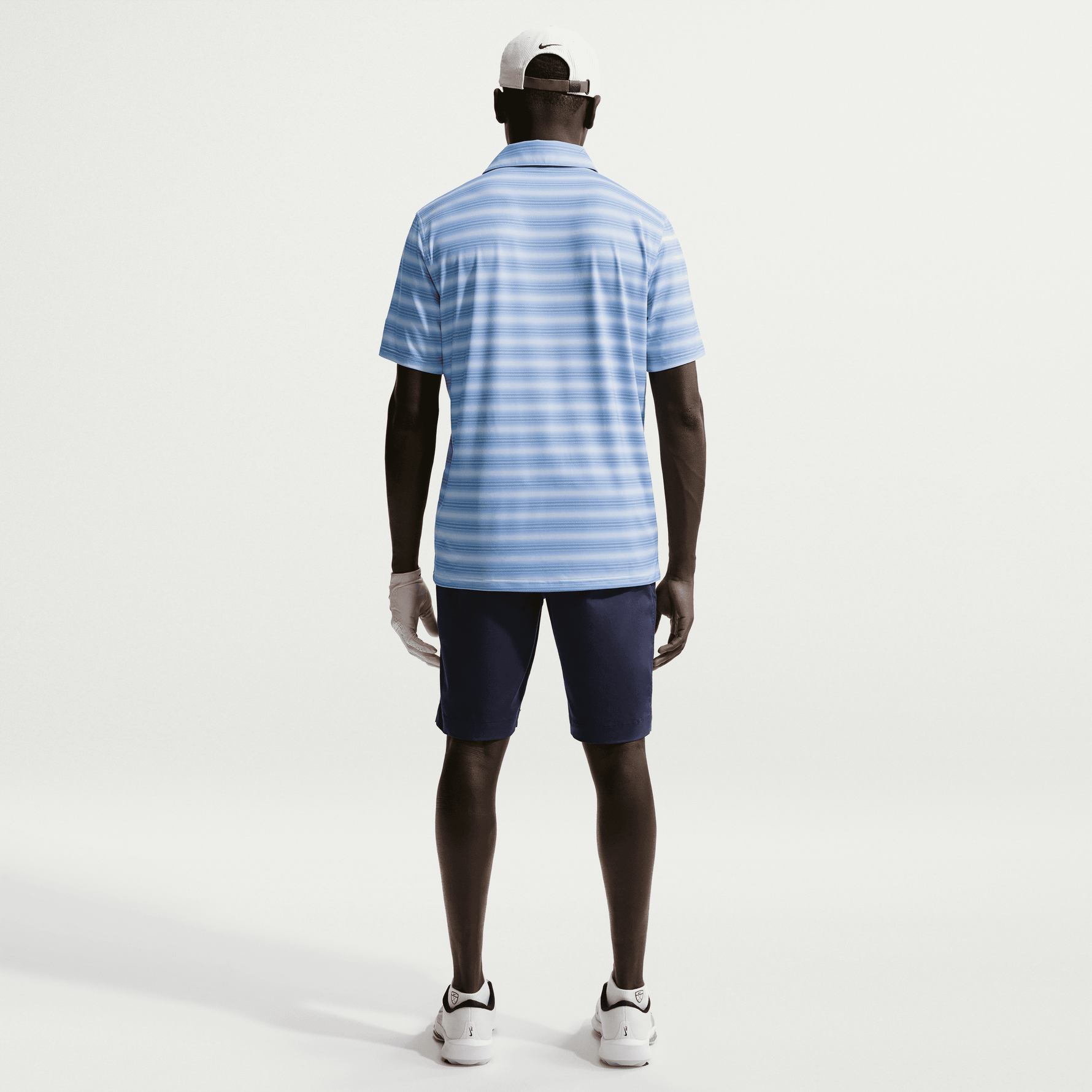 Nike Velocity Men's Dri-FIT Golf Polo - Stripe - Obsidian