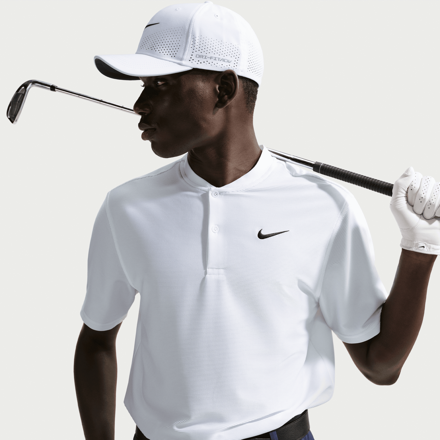 Nike Velocity Men's Dri-FIT Golf Polo - Blade - White