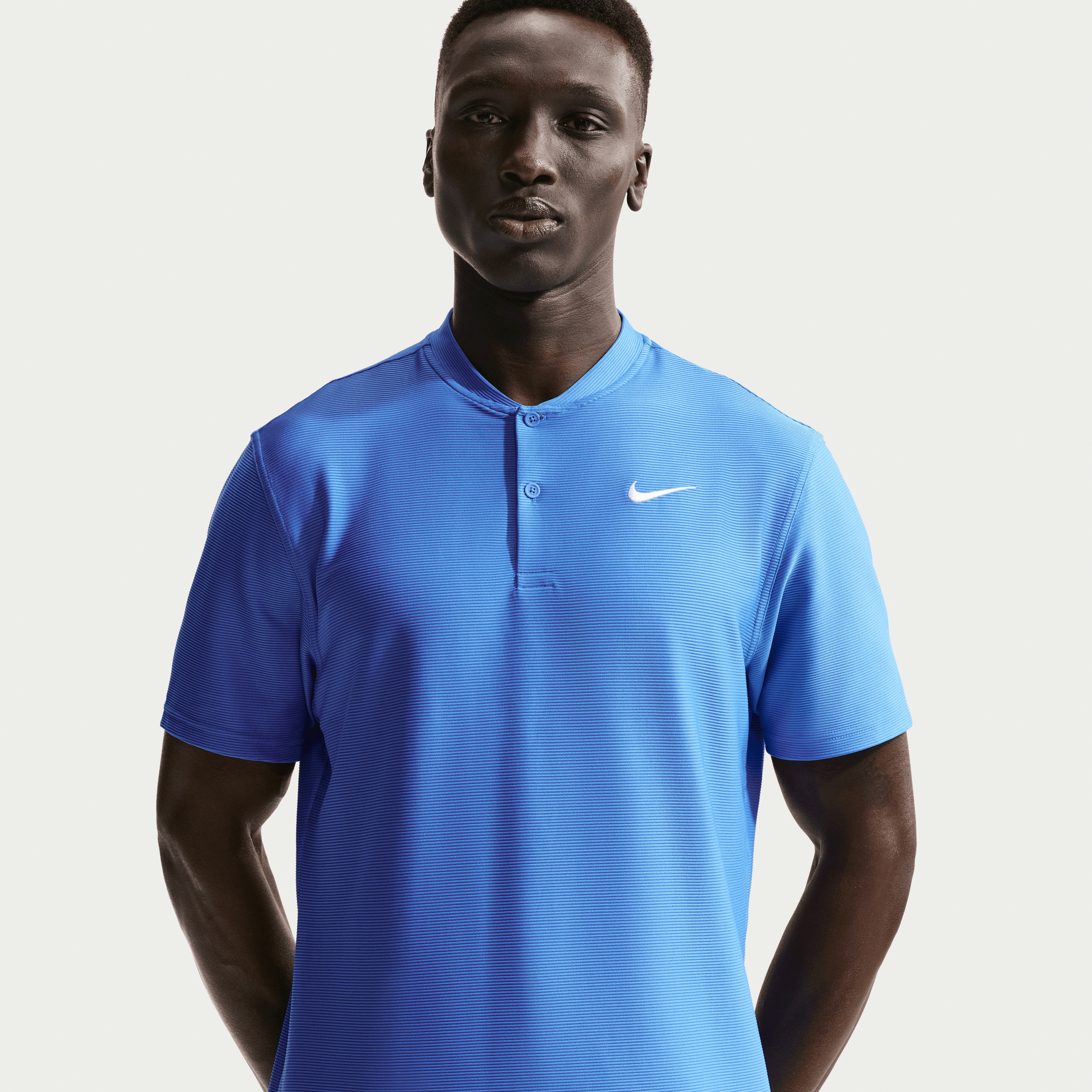 Nike Velocity Men's Dri-FIT Golf Polo - Blade - Stone Blue