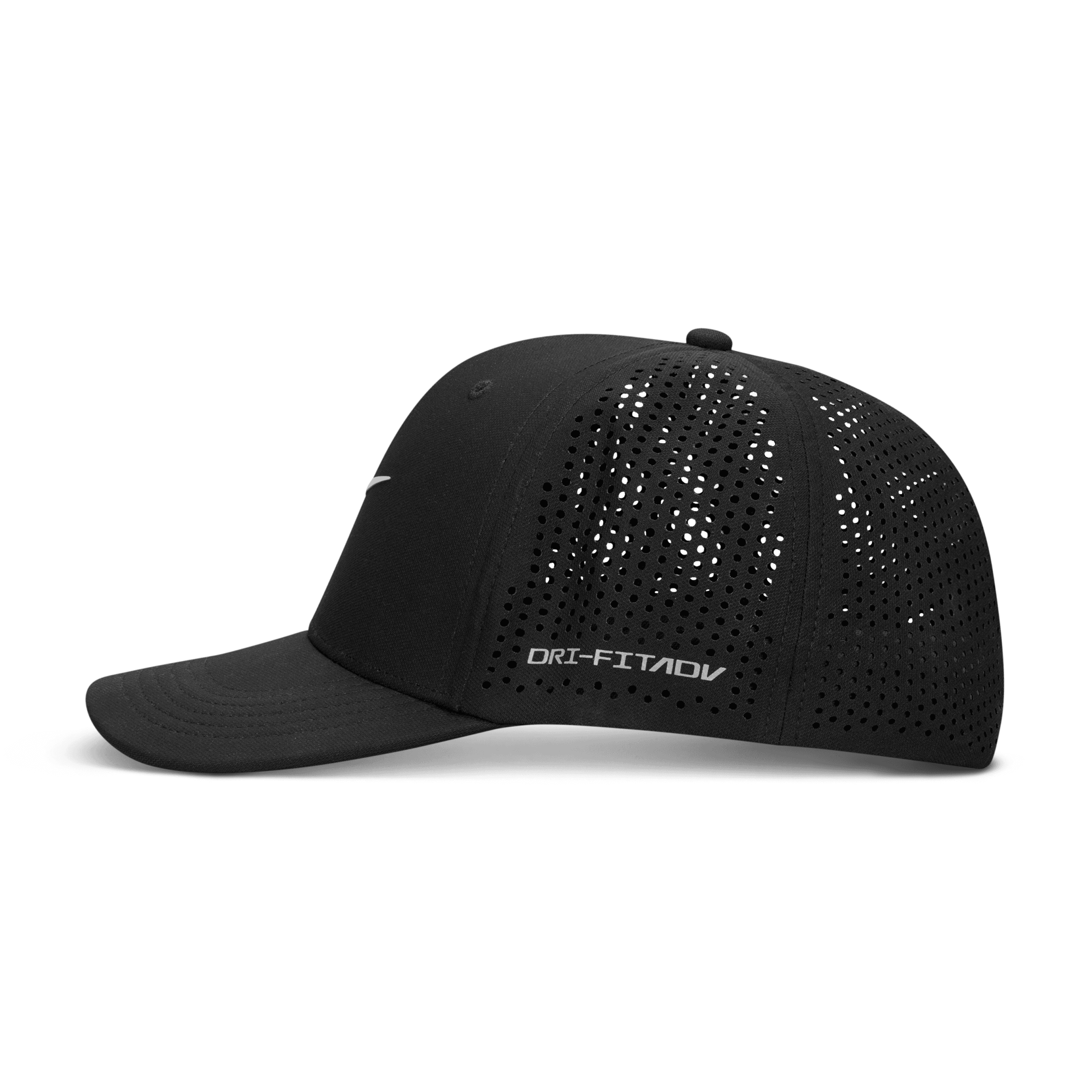 Nike Rise Dri-FIT ADV SwooshFlex Golf Cap - Black