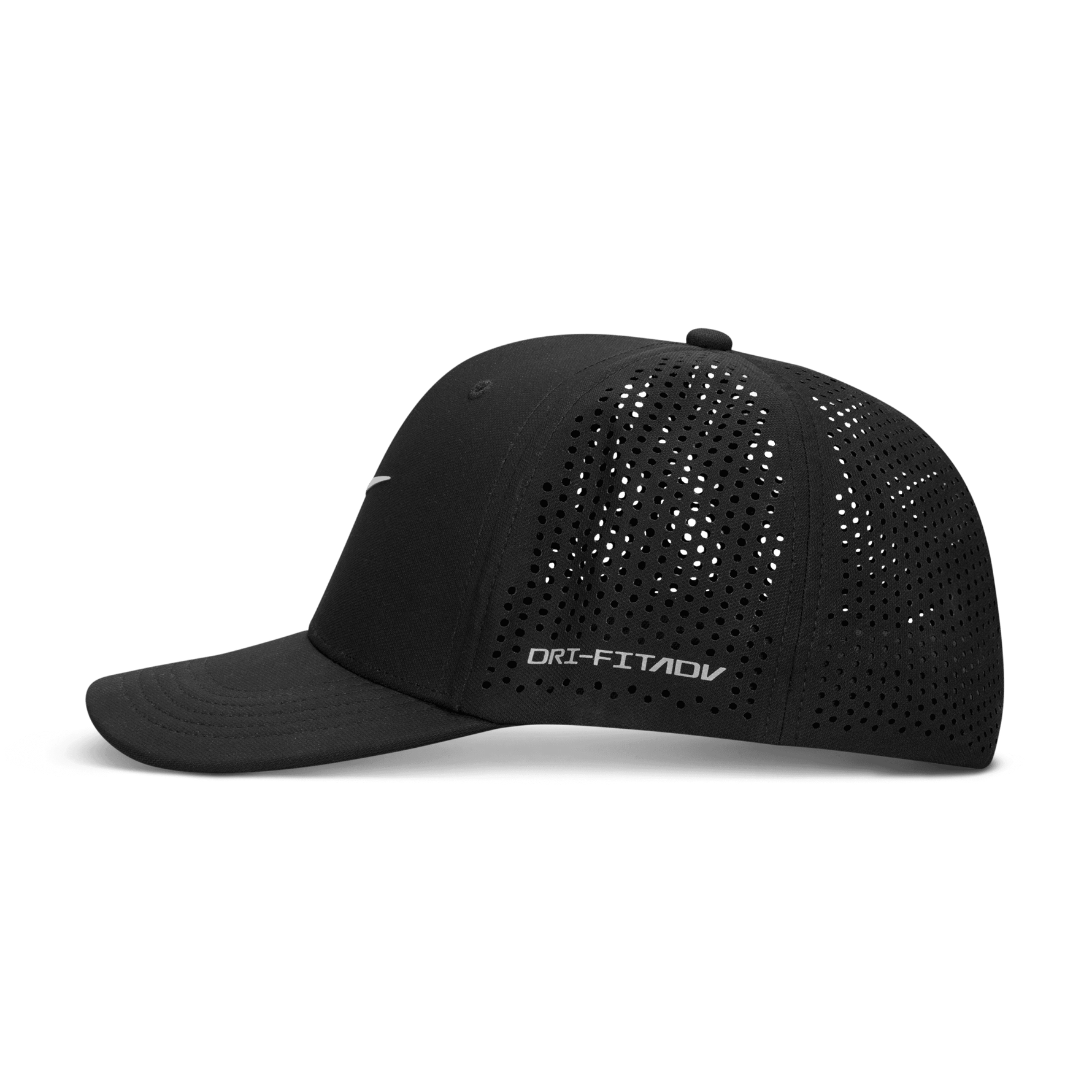 Nike Rise Dri-FIT ADV SwooshFlex Golf Cap - Black