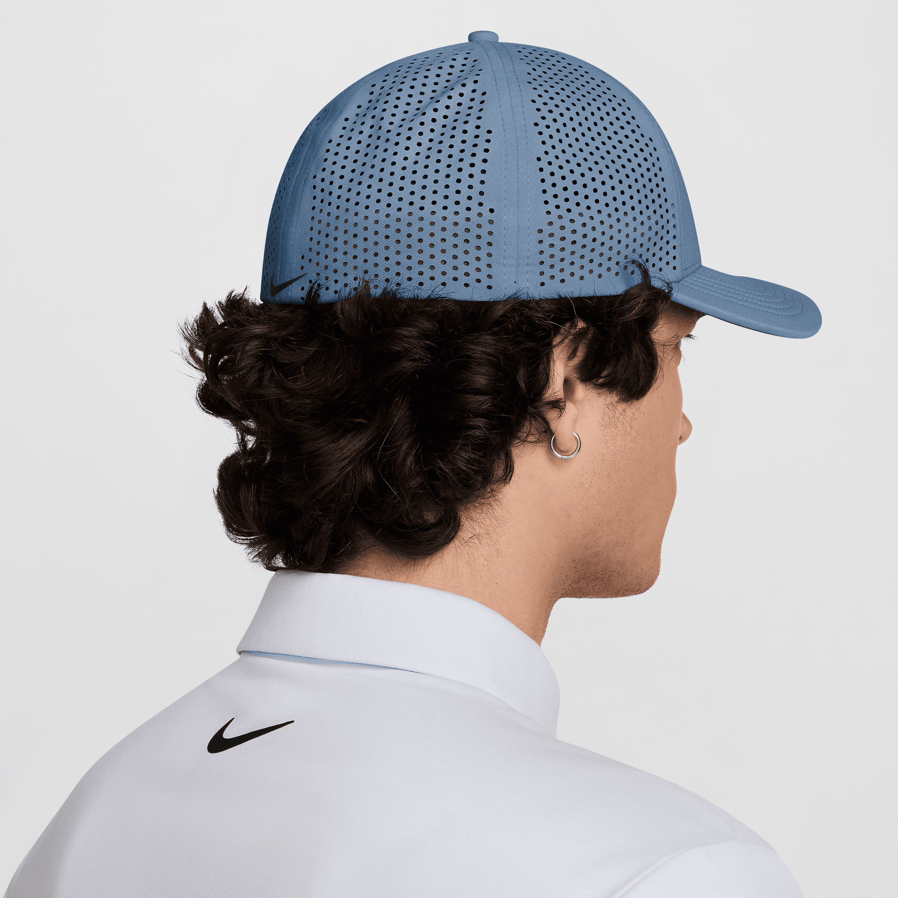 Nike Rise Dri-FIT ADV SwooshFlex Golf Cap - Obsidian