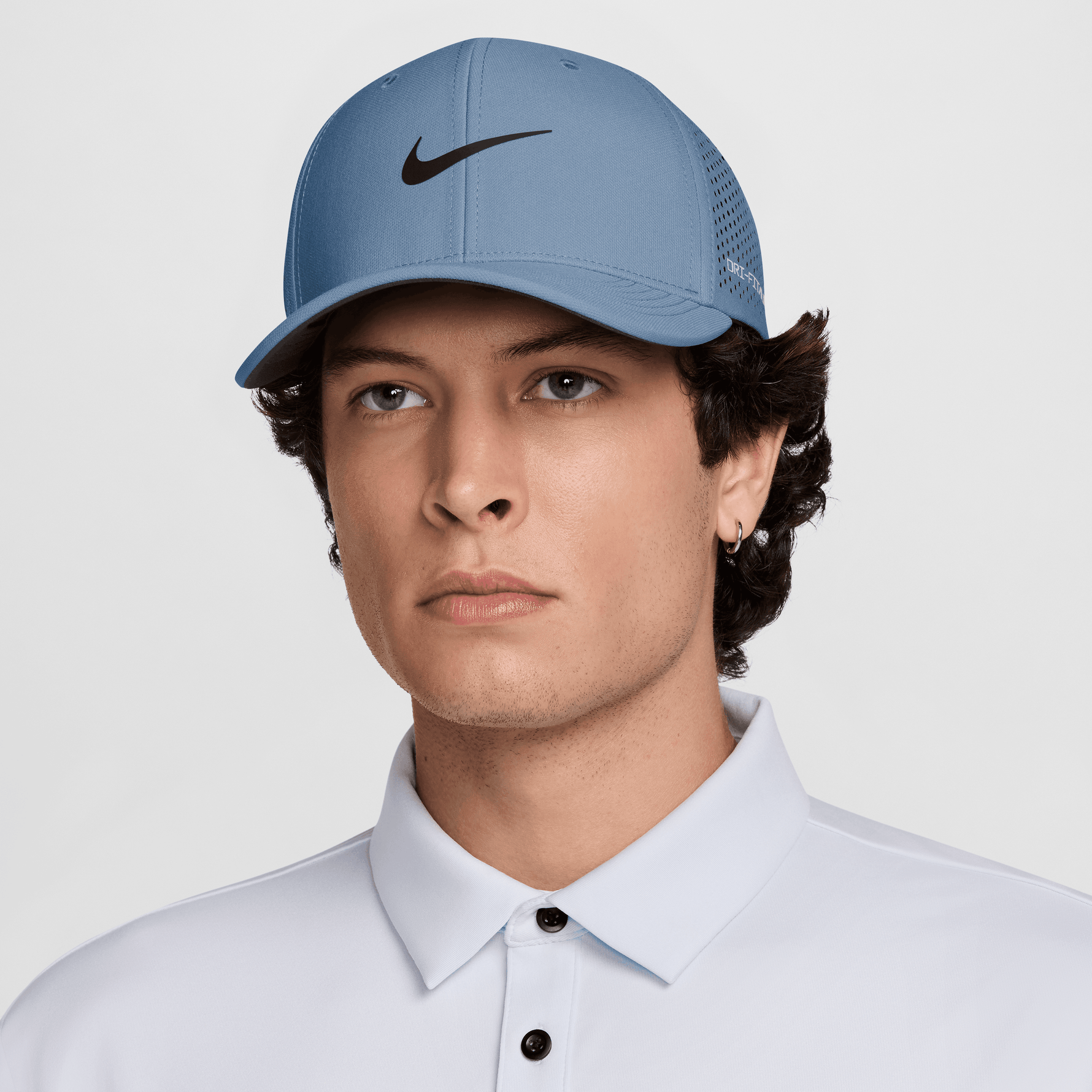 Nike Rise Dri-FIT ADV SwooshFlex Golf Cap - Obsidian