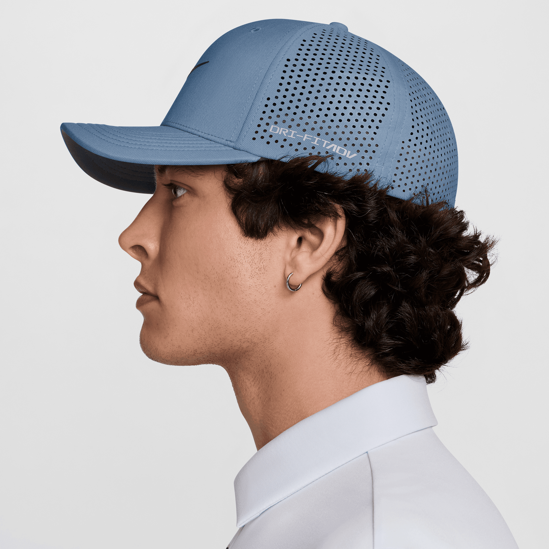 Nike Rise Dri-FIT ADV SwooshFlex Golf Cap - Obsidian