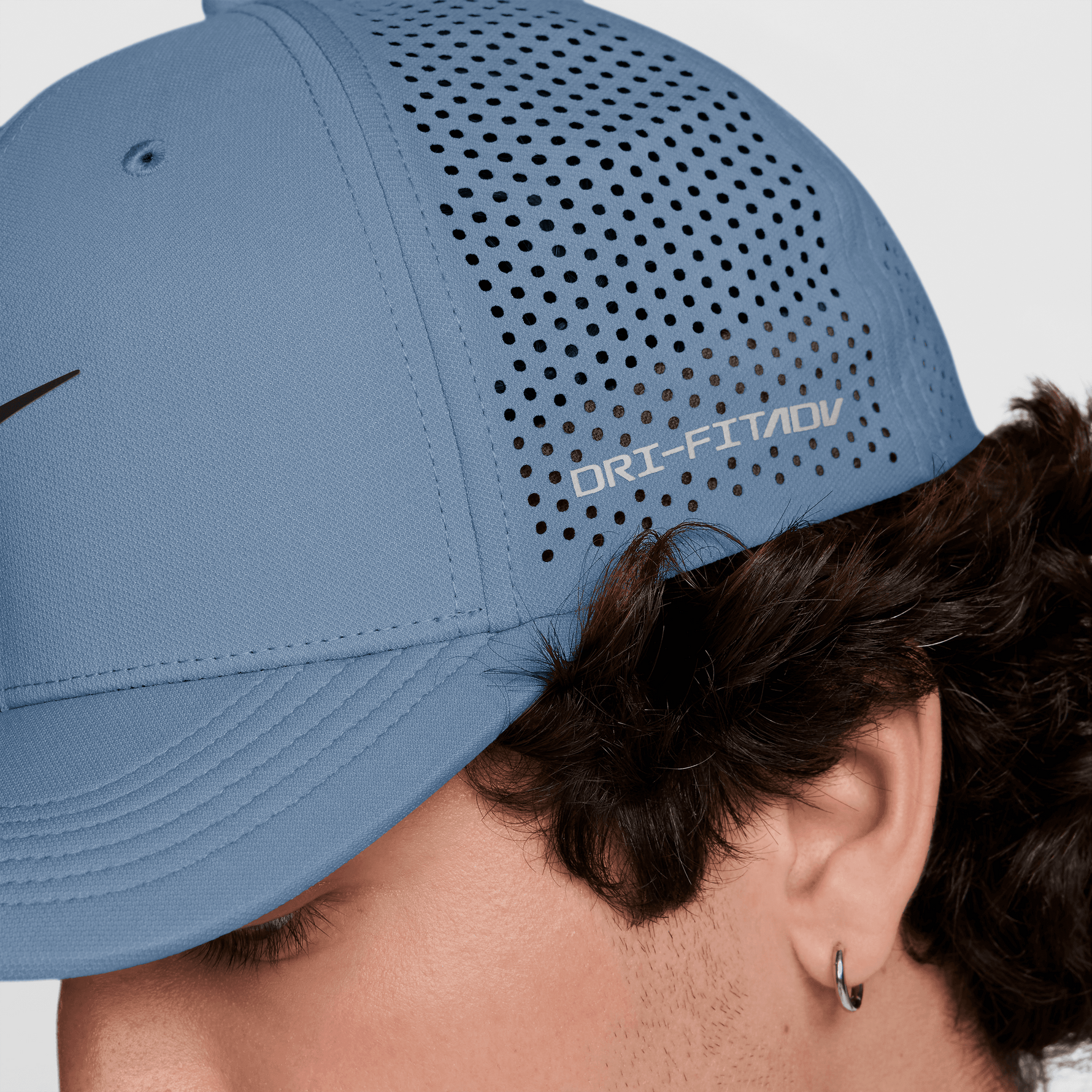 Nike Rise Dri-FIT ADV SwooshFlex Golf Cap - Obsidian