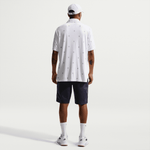 Nike Par Men's Dri-FIT Golf Polo - Icon Stack - White/Black