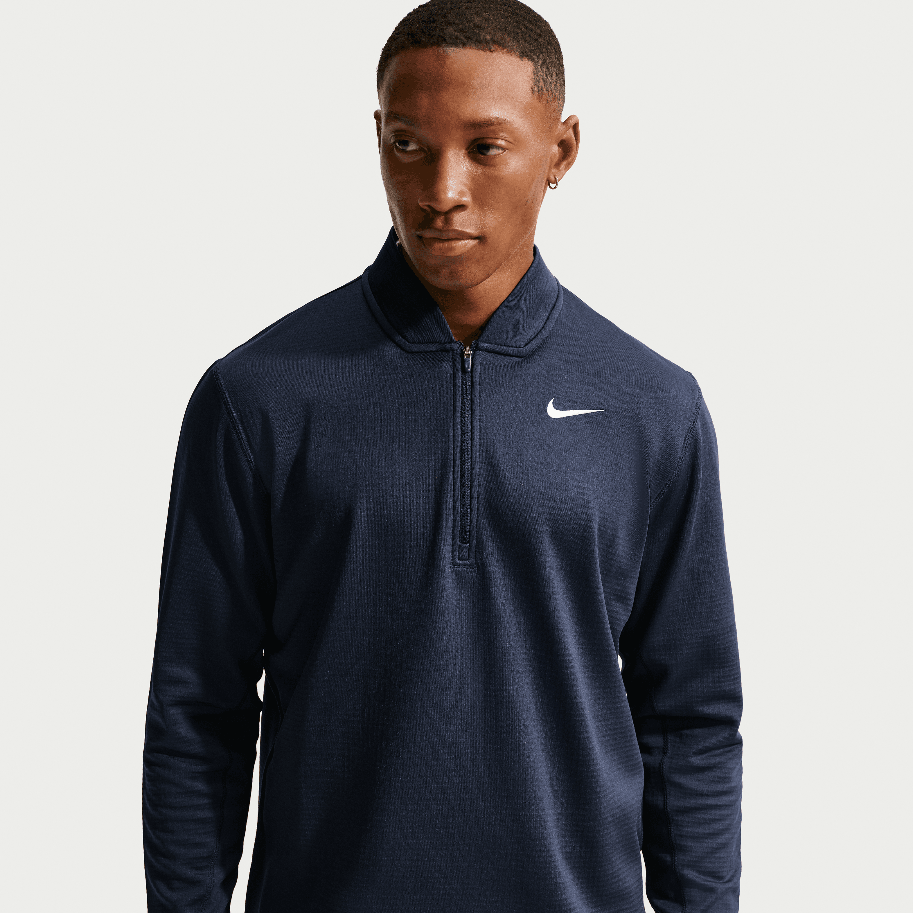Nike Velocity Men's Therma-FIT 1/2-Zip Golf Top - Midnight Navy