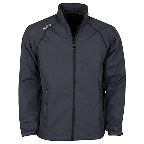 ProQuip Mens Aquatec Waterproof Jacket Charcoal/Black