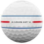 Callaway Chrome Soft Triple Track Golf Balls - 1 Dozen (White)