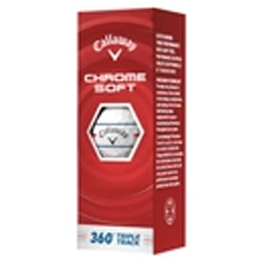 Callaway Chrome Soft Triple Track Golf Balls - 1 Dozen (White)