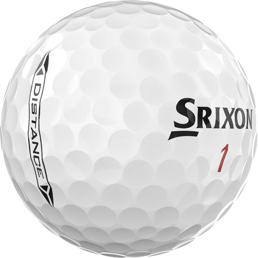 Srixon Distance Golf Balls - 1 Dozen (White)