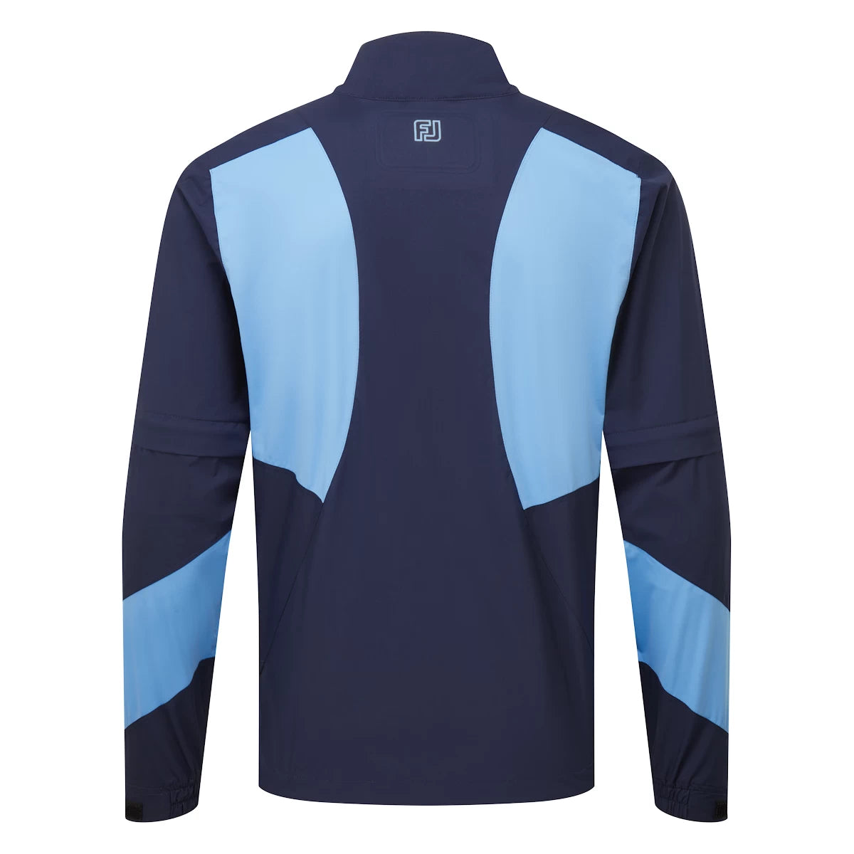 FootJoy Mens HydroLite X Rain Shirt Navy/Mid Blue 41697