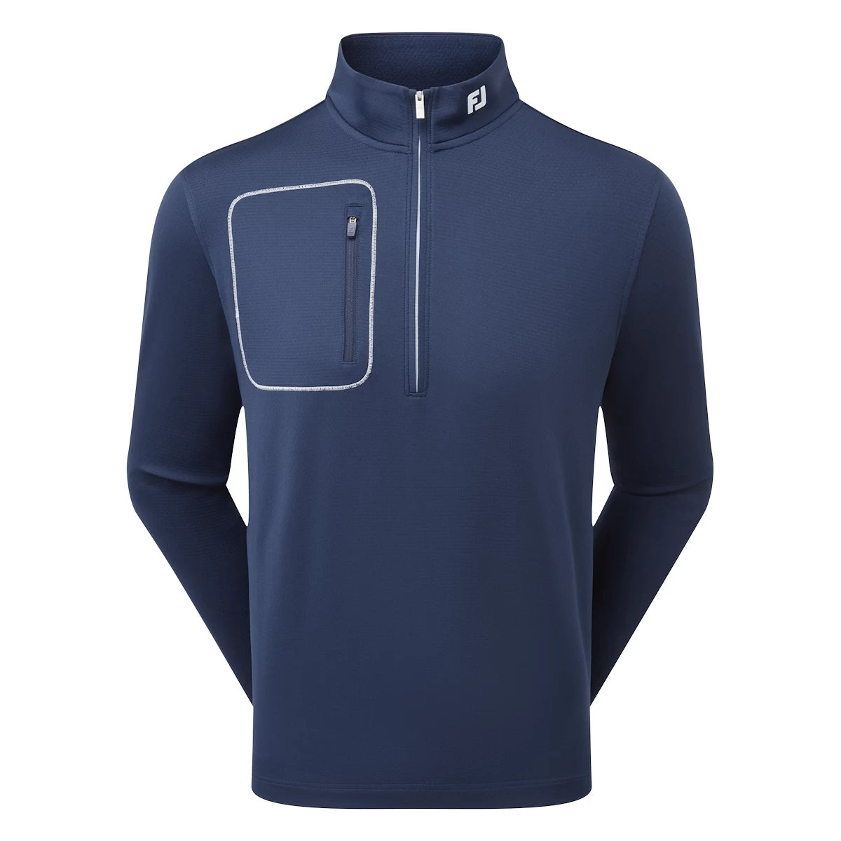 FootJoy Mens ThermoSeries Texture Midlayer Navy 41711