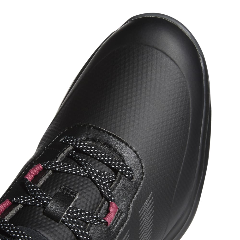 adidas Ladies S2G Mid Cut Golf Shoes Black/Dark Silver/Wild Pink