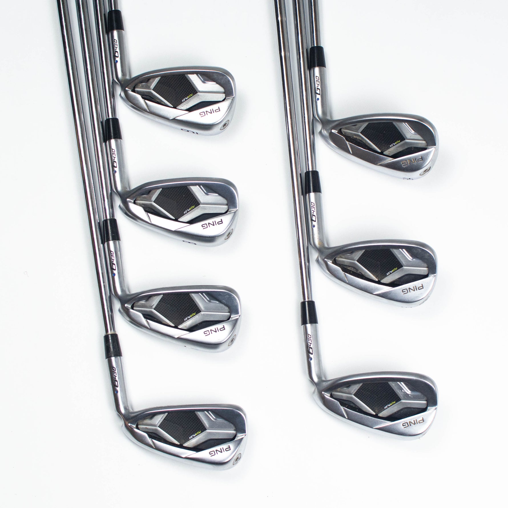 Ping G430 Irons 6-PW+45°+54° - Regular Steel, Blue Dot (Second Hand)