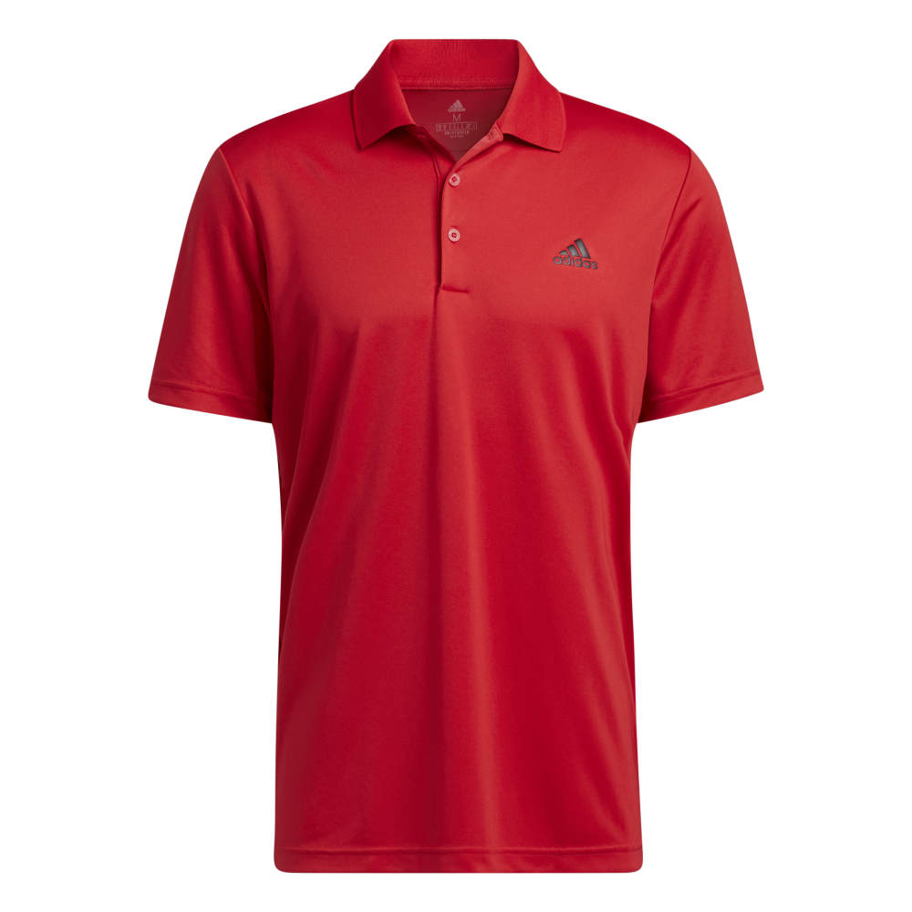 adidas Performance Primegreen Golf Polo Shirt Collegiate Red
