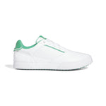 adidas Mens Retrocross Spikeless Golf Shoes White/Court Green/White