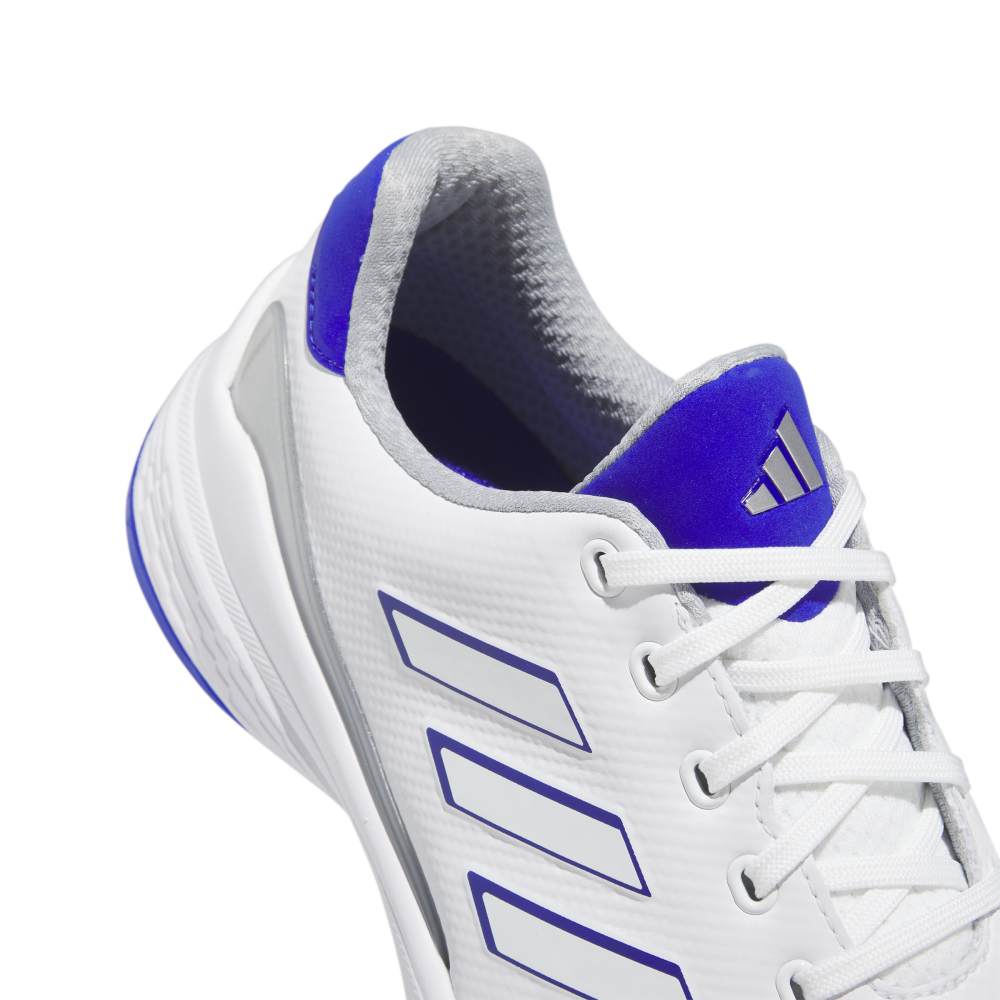 adidas Mens ZG23 Golf Shoes Ftwr White/Lucid Blue/Silver Met.