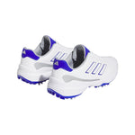 adidas Mens ZG23 Golf Shoes Ftwr White/Lucid Blue/Silver Met.