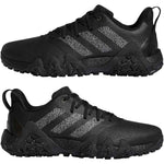 adidas Mens Codechaos 22 Spikeless Golf Shoes Core Black/Dark Silver Metallic/Core Black