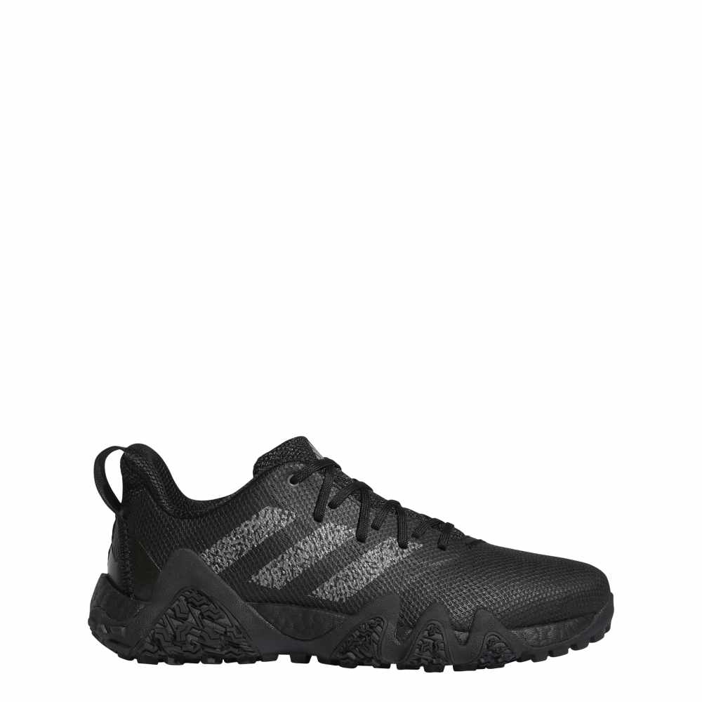 adidas Mens Codechaos 22 Spikeless Golf Shoes Core Black/Dark Silver Metallic/Core Black