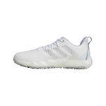 adidas Mens Codechaos 22 Spikeless Golf Shoes Ftwr White/Silver Met./Grey Two