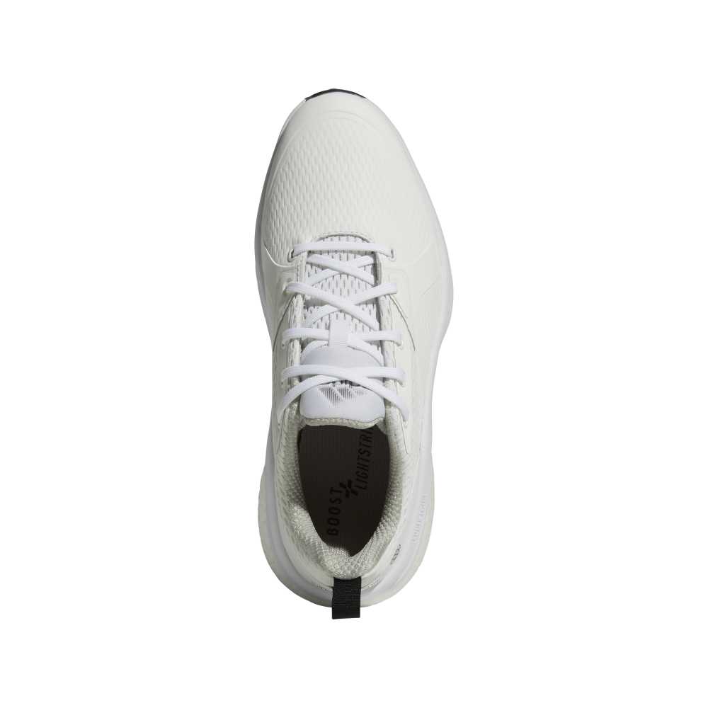 adidas Mens Solarmotion Spikeless Golf Shoes Ftwr White/Dark Silver Metallic/Core Black