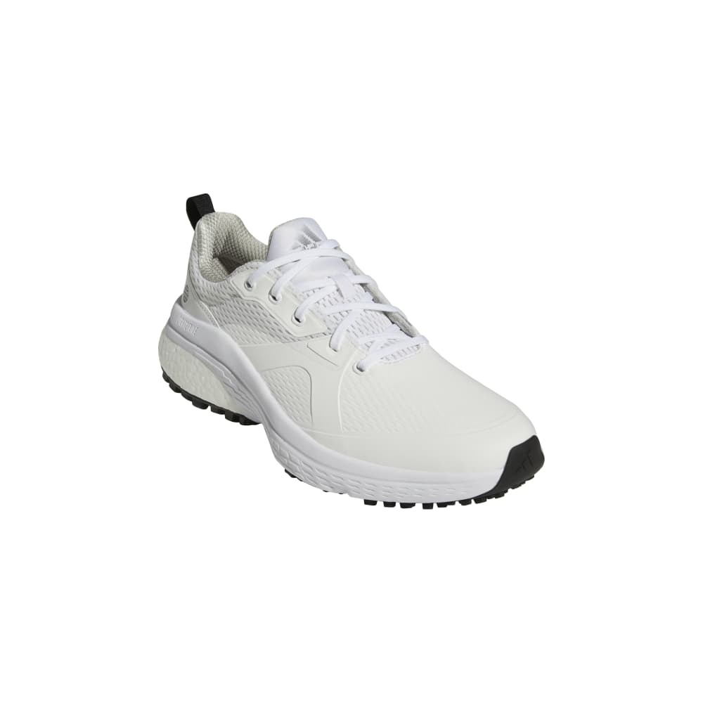adidas Mens Solarmotion Spikeless Golf Shoes Ftwr White/Dark Silver Metallic/Core Black