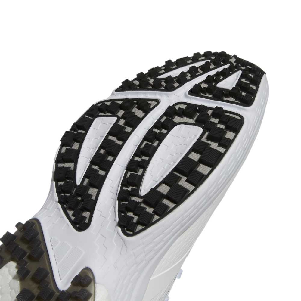 adidas Mens Solarmotion Spikeless Golf Shoes Ftwr White/Dark Silver Metallic/Core Black