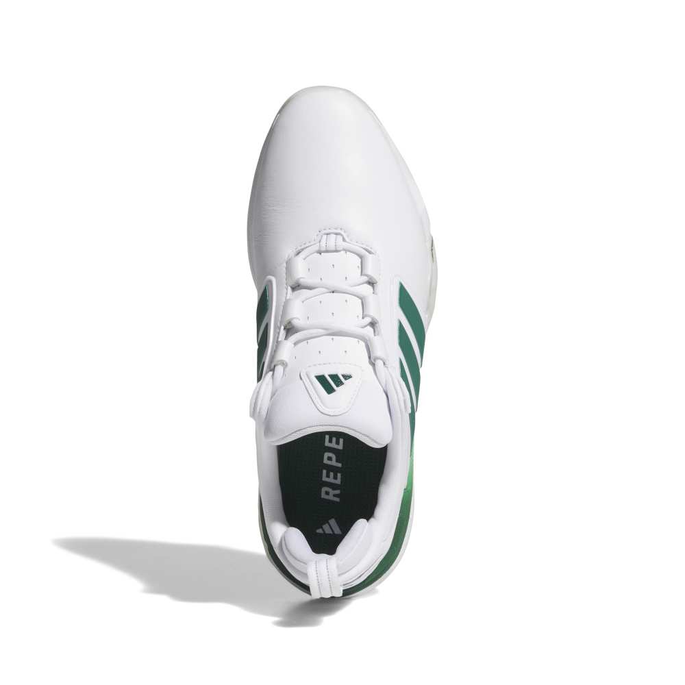 adidas Mens Adipower 26 Golf Shoes - White/Collegiate Green/Crystal White