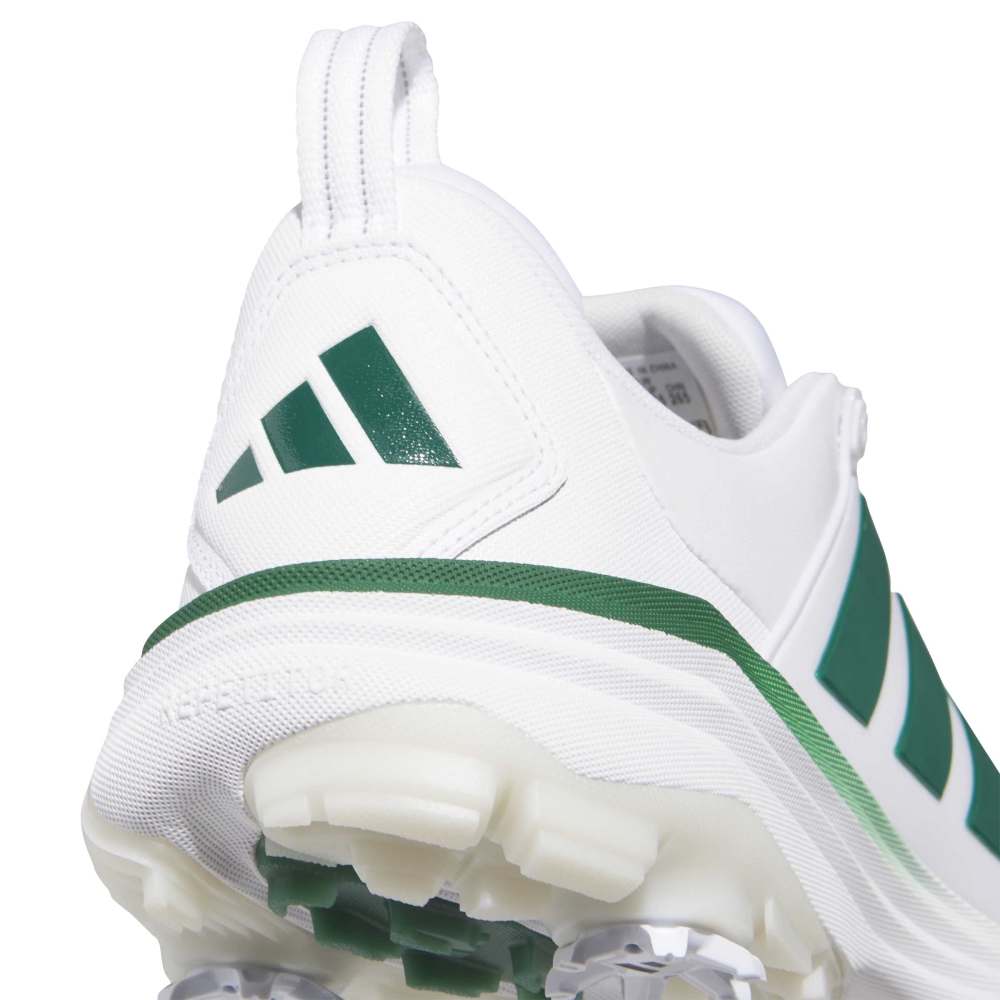 adidas Mens Adipower 26 Golf Shoes - White/Collegiate Green/Crystal White