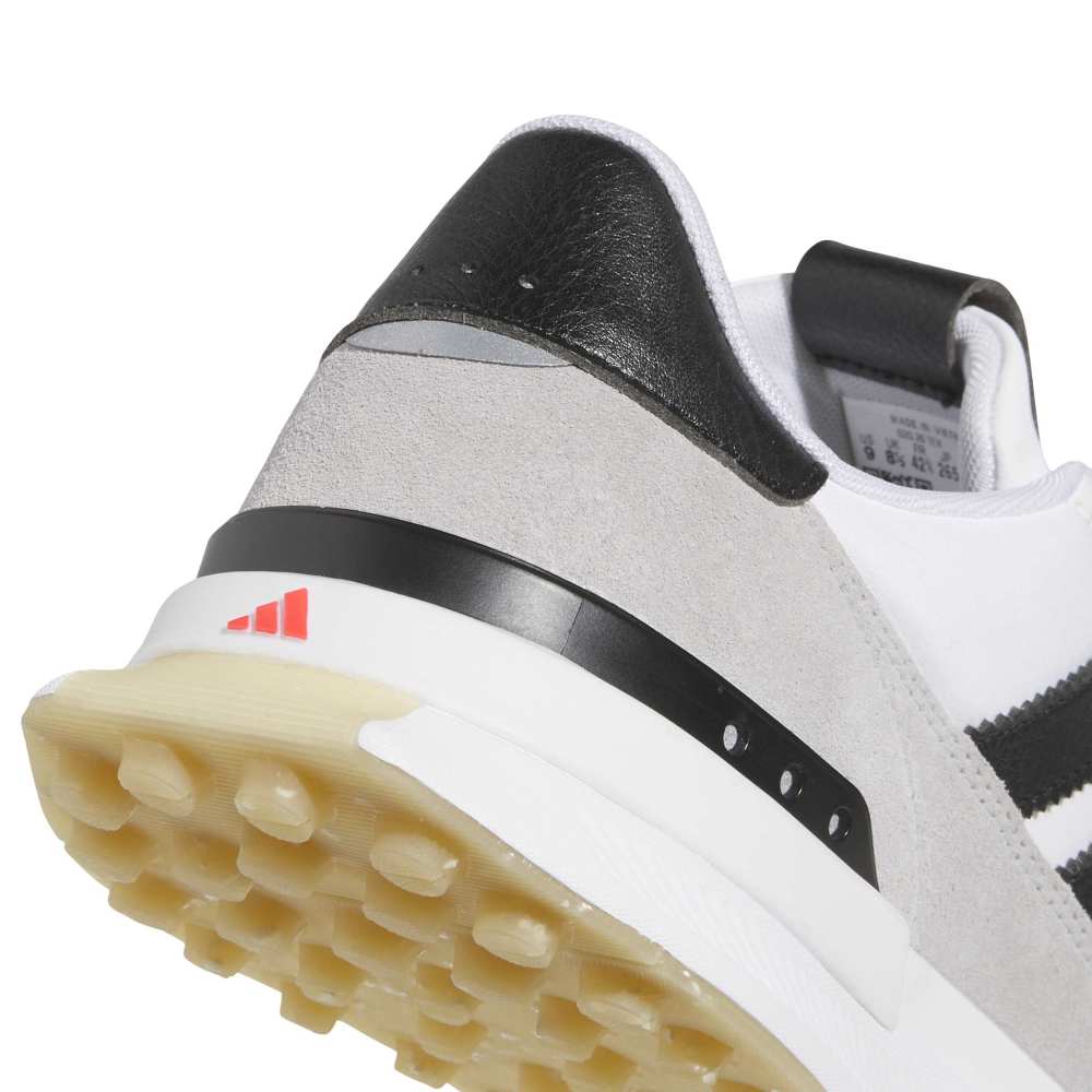 adidas Mens S2G 26 Textile Spikeless Golf Shoes - White/Core Black/Grey Two