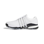 adidas Mens TOUR360 24 GOLF SHOES - White/Core Black/Lucid Ray Blue