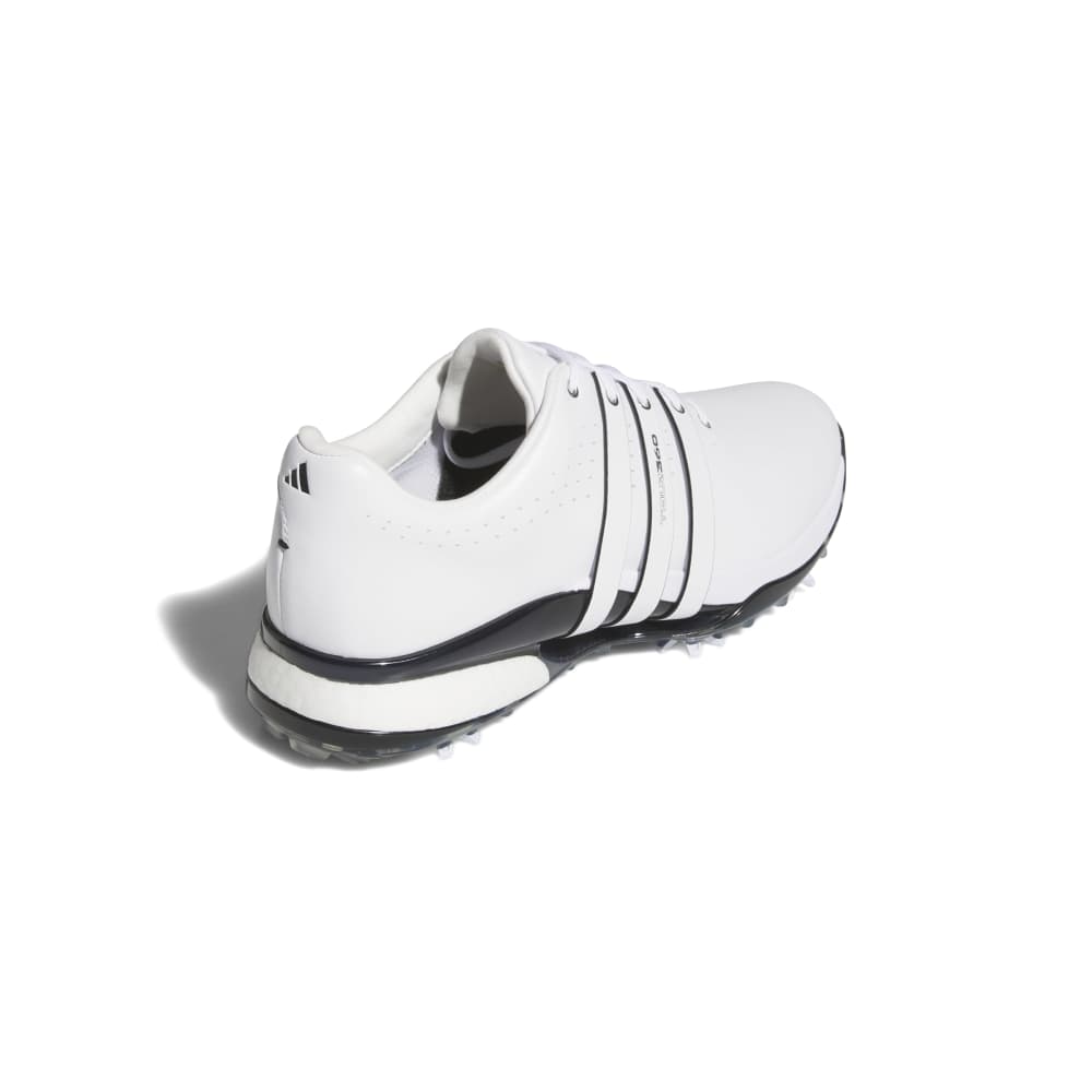 adidas Mens TOUR360 24 GOLF SHOES - White/Core Black/Lucid Ray Blue