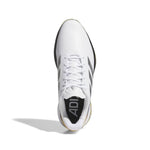 adidas Mens ADIZERO ZG SPIKELESS GOLF SHOES - White/Core Black/Ice Tangerine