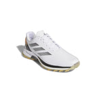 adidas Mens ADIZERO ZG SPIKELESS GOLF SHOES - White/Core Black/Ice Tangerine