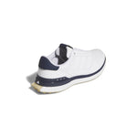 adidas Mens S2G 26 Leather Spikeless Golf Shoes - White/Collegiate Navy