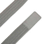 adidas Mens Golf Braided Stretch Belt - Grey Three