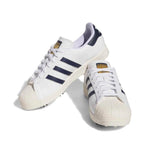 adidas Mens Superstar Golf Shoes Shoe White/Navy/Off White