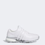 adidas Mens Womens Tour360 24 BOOST Golf Shoes Ftwr White/Ftwr White/Silver Met.