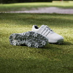 adidas Mens Womens Tour360 24 BOOST Golf Shoes Ftwr White/Ftwr White/Silver Met.