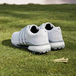 adidas Mens Womens Tour360 24 BOOST Golf Shoes Ftwr White/Ftwr White/Silver Met.