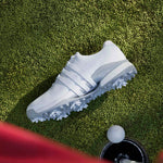 adidas Mens Womens Tour360 24 BOOST Golf Shoes Ftwr White/Ftwr White/Silver Met.